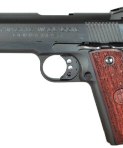 American Classic 1911 Cmpt Commander Pistol ACCC45B, 45 ACP, 4.3", Hardwood Grips, Blued Finish