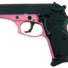 Bersa Thunder 380 Pistol T380PNK8, 380 Automatic Colt Pistol ACP, 3.5", Black Polymer Grips, Pink Cerakote Finish