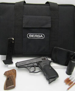 Bersa Thunder 380 Limited Ed Pistol Kit T380MKIT, 380 ACP, 3.5 in, Polymer Grip, Matte Black Finish