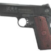 MetroArms 1911 Bobcut Pistol M19BC45B, 45 ACP, 4.25 in, Aluminum w/MAC logo Grip, Stainless Finish