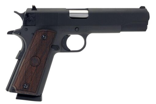 Llama Max-1 Single Action Pistol LM145B, 45 ACP, 5 in, Hardwood Grips, Blued Finish