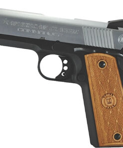 American Classic Commander 1911 Pistol ACC45DT, 45 ACP, 4.25 in, Wood Grip, 2 Tone Finish