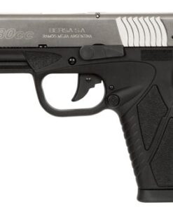 Bersa Concealed Carry Pistol BP380DTCC, 380 ACP, 3.3", Black Polymer Grips, Black Finish