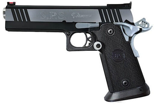 Bersa Pantera Pistol SPP45BC, 45 ACP, 5 in, Nylon Grip, Stainless Finish