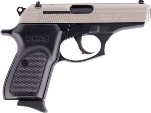 Bersa RDT Pistol T380RDT8, 380 ACP, 3.5", Black Polymer Grip, Black finish