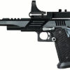 Bersa Vista Long Slide Pistol SPVL38SBC, 38 Super, 5.5 in, Nylon Grip, Stainless Finish