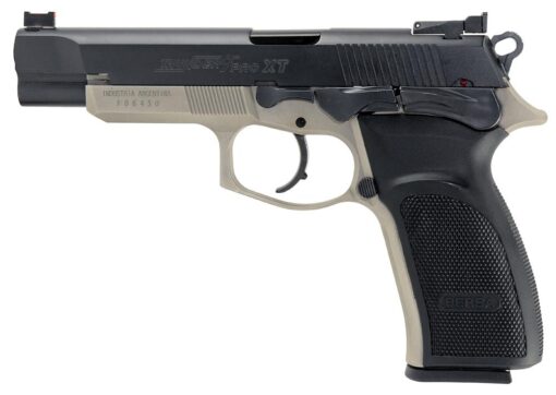 Bersa Thunder Single/Double Action Pistol T9PXT, 9mm, 4.9", Black Polymer Grips, Black Cerakote Finish