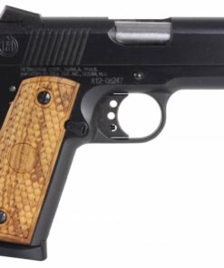 American Classic Amigo Pistol ACA45B, 45 ACP, 3.5 in, Checkered Hardwood Grip, Deep Blue Finish